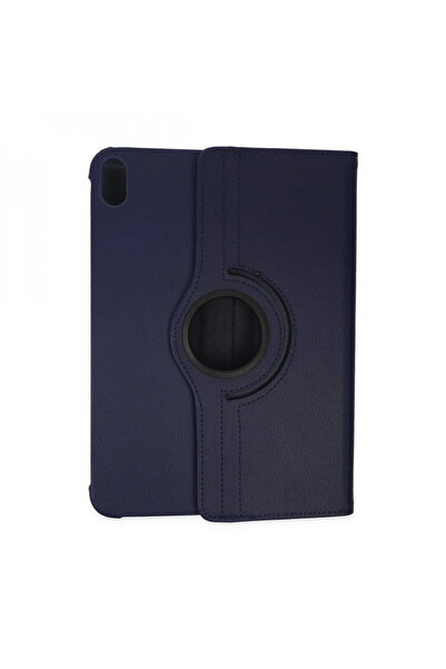 byhodi iPad 2022 10.9 (10Th Generation) Case 360 Tablet Leather Case - Navy Blue