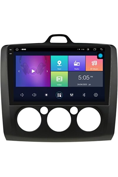 Piloton Navigation for Ford Focus 2 (2004-2011) 2K QLED, 4GB RAM, 64GB, Octa-Core