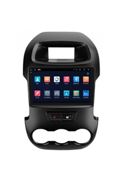 Piloton Dedicated Navigation for Ford Ranger (2011-2016) 2K, 8GB RAM, 256GB, Octa-Core