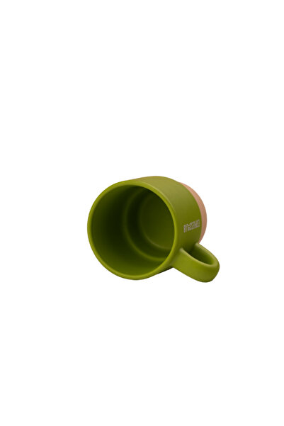 Espressolab Light Green Stoneware Espresso Cup No:107 – 120 ml Ceramic Espresso Cup