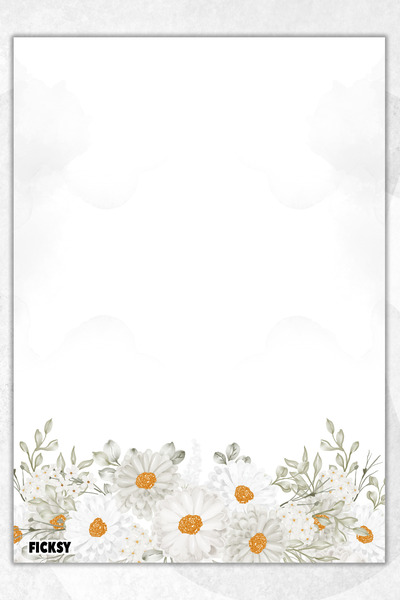 Ficksy دفتر ملاحظات A5 بدون خطوط - 50 ورقة - مذكرة - دفتر ملاحظات - ورق ملاحظات