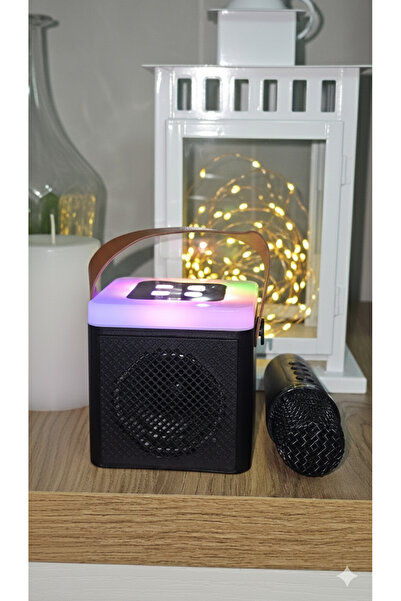 onay aksesuar Bluetooth Hoparlör Değişe Bilir Işıklı Hoparlör Mikrofon Seti T...