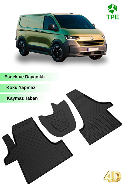 Hitaks VW Transporter T5 - T6 - T7 Paspas 2003 2023 Arası Uyumlu Ön 3 Parça 4...
