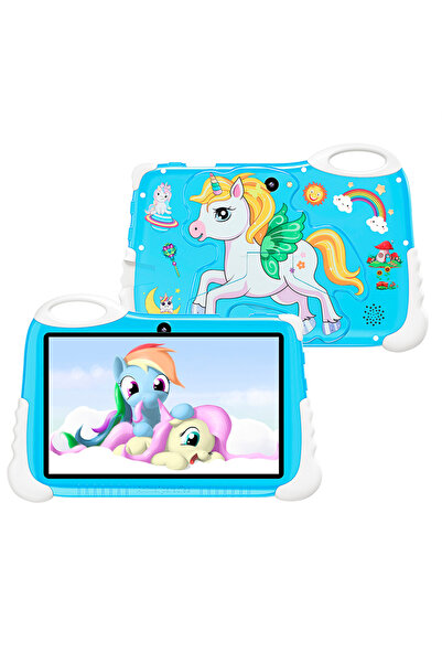 OEM Children's Tablet 7" Android 12, 16 GB ROM, 2 GB RAM, 6000 mAh, SIM-free, EVA, Blue