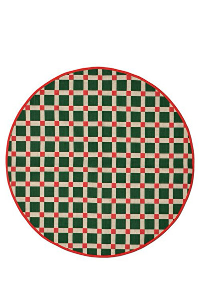 IKEA Renkli Noel Ağaç Halısı – 100 cm | Yılbaşı Ağacınıza Şık ve Sıcak Bir Do...