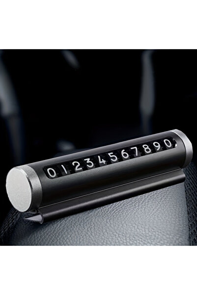 onay aksesuar Araç İçi Park Telefon Numaratörü Geçici Park Numaratörü Çevirme...