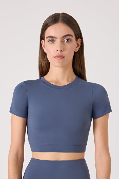 UP&FIT Comfort Crop Indigo