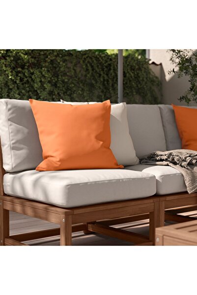 Generic Cushion cover, bright orange outdoor/indoor, 50 x 50 cm