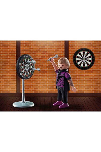Playmobil Figurina Jucator De Darts