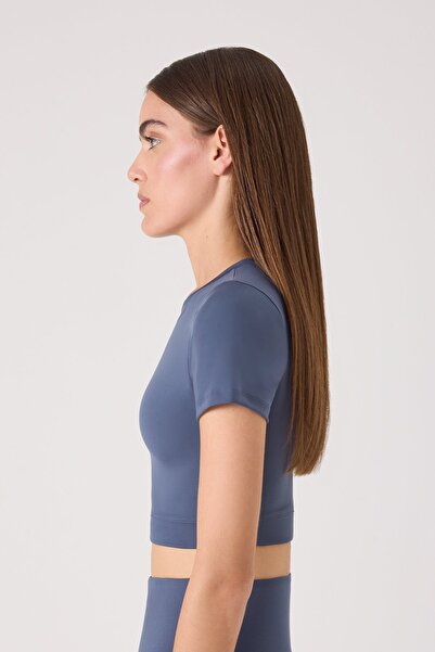 UP&FIT Comfort Crop Indigo