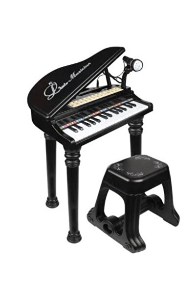 Bontempi Toy Piano with Stool & Microphone
