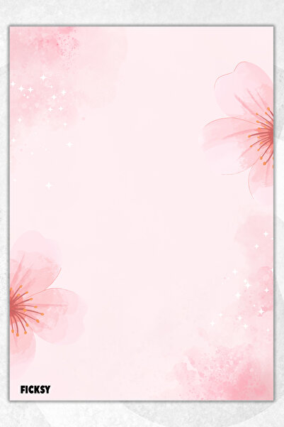 Ficksy دفتر ملاحظات A5 بدون خطوط - 50 ورقة - مذكرة - دفتر ملاحظات - ورق ملاحظات