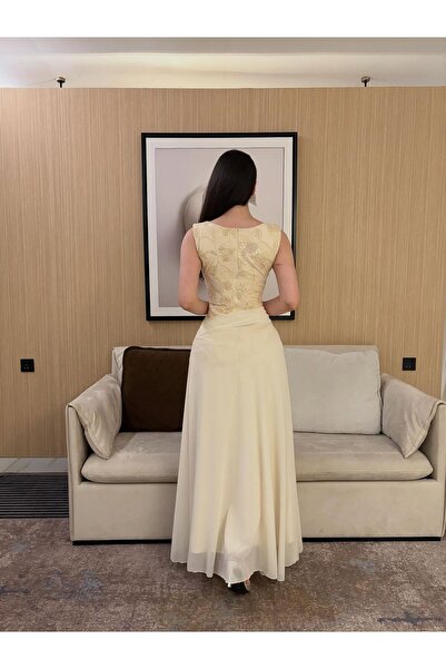 Heidi Hamsa Gold Dress