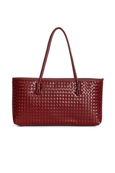 Adelina Bags Women's Braided Tote Hand and Shoulder Bag