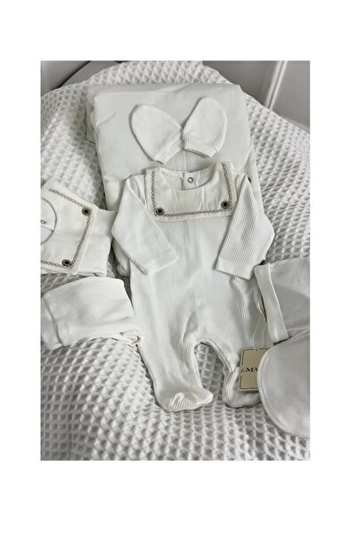 LOVE MAXX Hospital Discharge Set for Baby Boy and Girl 0-3 Months Ribbed Knit...