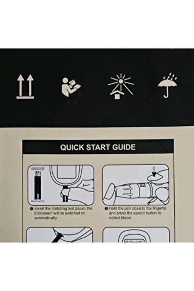 OEM BGM 503 - Glucometer Set with 50 Test Strips and 50 Lancets (White)
