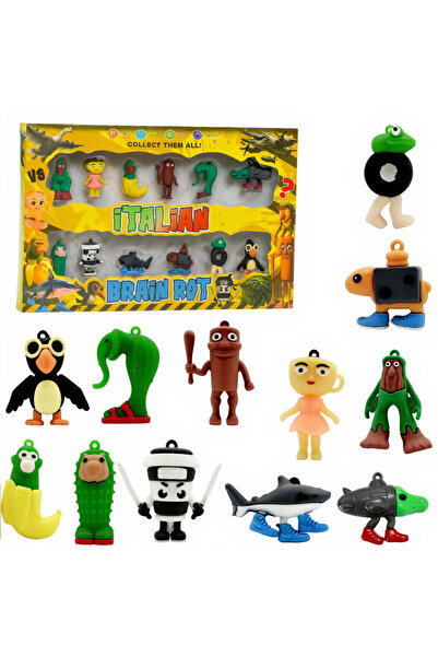 Amigo Italian Brain Rot figurines, set of 12.6 cm – Collectibles (various models)