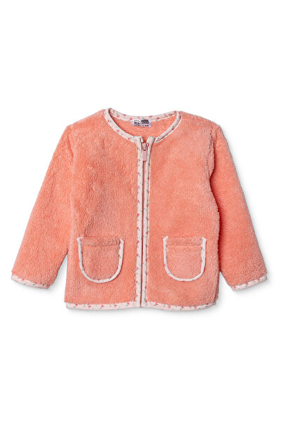 ebebek Hello Baby HelloBaby Kız Bebek Welsoft Hırka Bisiklet Yaka Uzun Kol