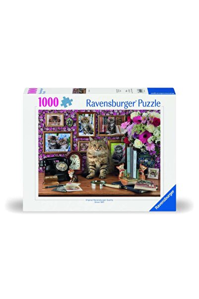 RAVENSBURGER Χαριτωμένο παζλ γατάκι 1000 κομμάτια νέο σχέδιο