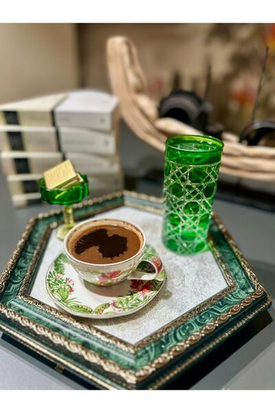 AuraStile Ottava Avangart 2'li Saray Zarafeti Otantik,Hediyelik,Söz ve Nişan | Sunum Tepsisi HomeAura