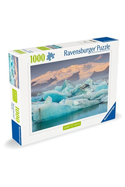 RAVENSBURGER - Puzzle power of nature Jokulsarlon glacial lake in Iceland 1000 pieces