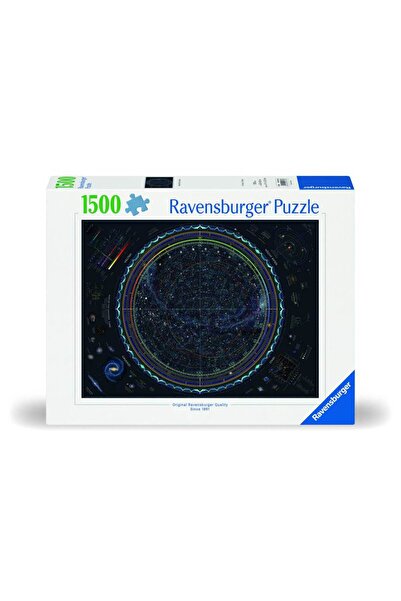 RAVENSBURGER - Puzzle map of the universe 1500 pieces new design