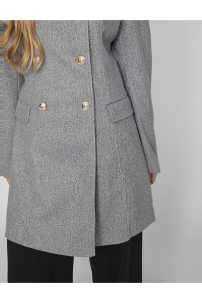 VILA Coat, Gray