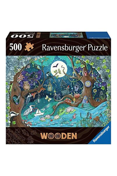 RAVENSBURGER Forest Wooden Puzzle, 500 Pieces