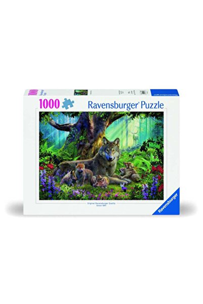 RAVENSBURGER - Wolf family puzzle 1000 pieces new design