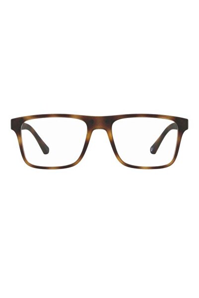 Emporio Armani men Square Reading Glasses - Lens Size: 54 mm