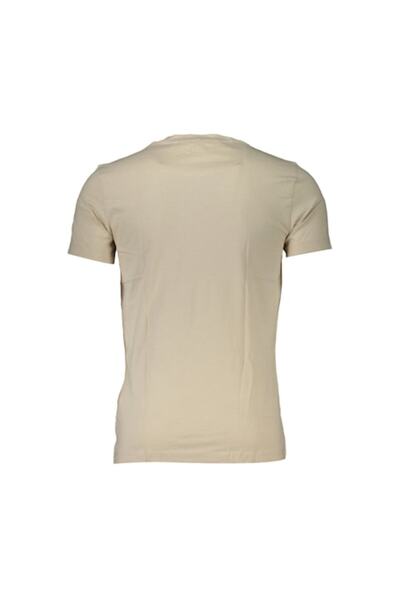 Calvin Klein - Slim fit T-shirt made from cotton blend, JEANS, Beige, L