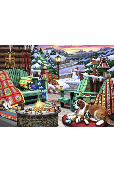 RAVENSBURGER Puzzle Rest at the End of the Day, 1000 Pieces