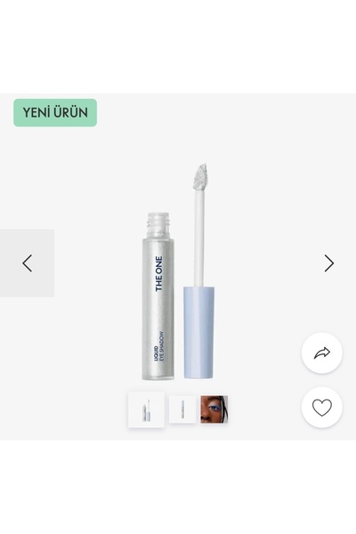 Oriflame The One Liquid Eyeshadow (Shimmering Snowflake)