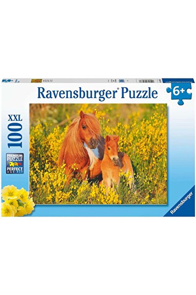 RAVENSBURGER Pony Puzzle, 100 Pieces