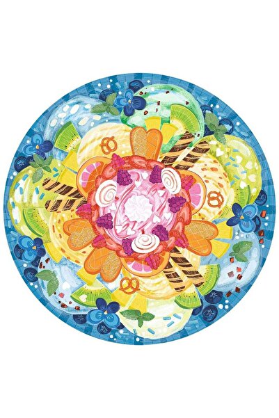 RAVENSBURGER Ice Cream Circle Puzzle, 500 Pieces