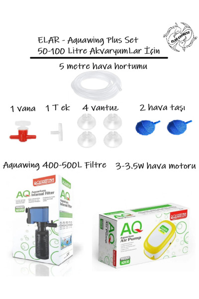 Aquawing ELAR - Plus Set 50-100 Litre Akvaryumlar İçin