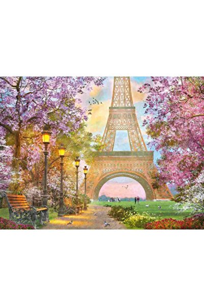 RAVENSBURGER - Пъзел "Романтична парижка алея" от 1500 части, нов дизайн