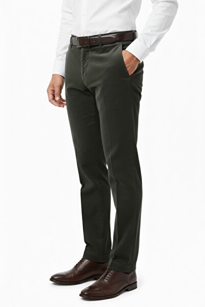 LAVETTO Men's Winter Velvet Trousers Classic Fit Bgl-St04828
