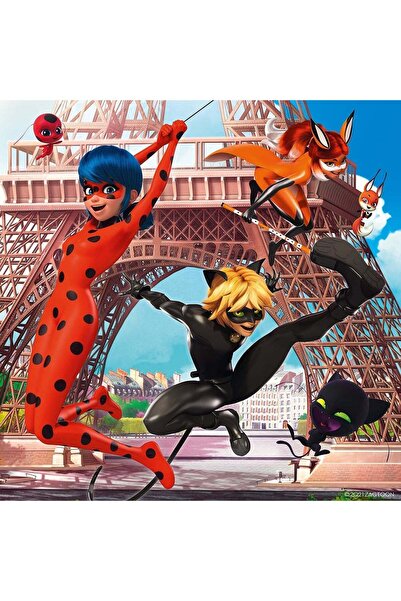 RAVENSBURGER Puzzle Miraculous, 3X49 Piese