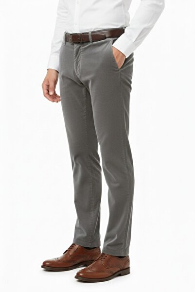 LAVETTO Men's Winter Velvet Trousers Classic Fit Bgl-St04827