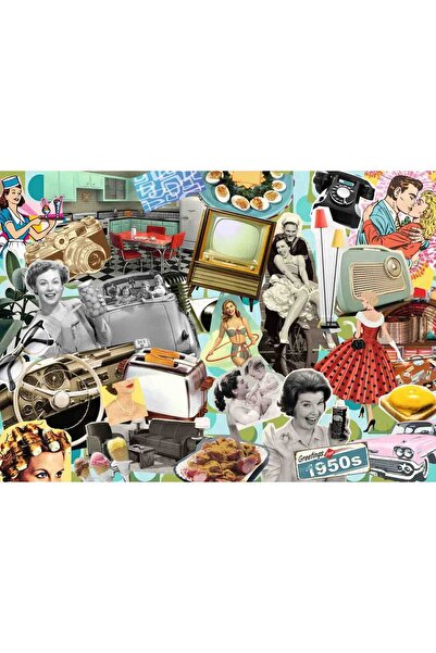 RAVENSBURGER Puzzle 50s, 1000 Pieces