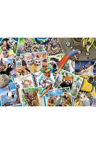 RAVENSBURGER Puzzle Jurnalul De Calatorie Al Animalelor, 1000 Piese