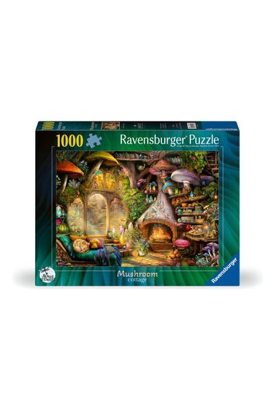 RAVENSBURGER - Mushroom hut puzzle 1000 pieces
