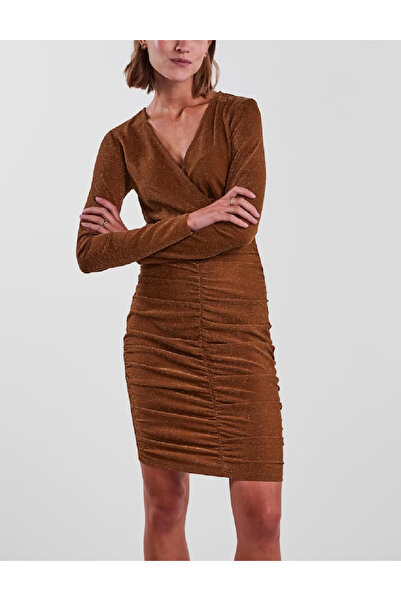 PIECES Dress, Brown