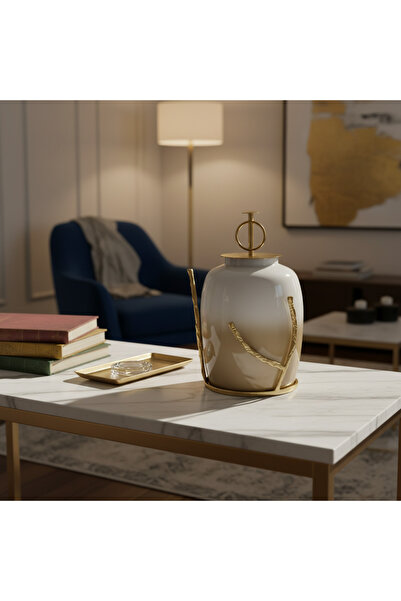 Lorena Home Decor Cam Lotus Kutu