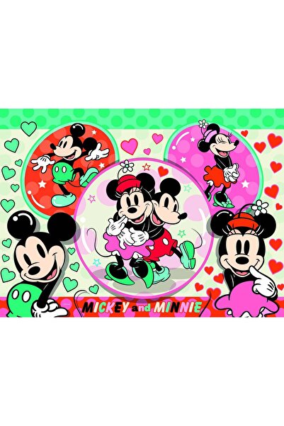 RAVENSBURGER Puzzle Mickey Si Minnie, 150 Piese