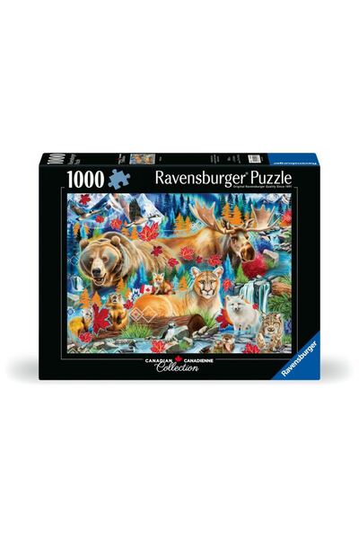 RAVENSBURGER - Canadian wilderness collectible puzzle 1000 pieces