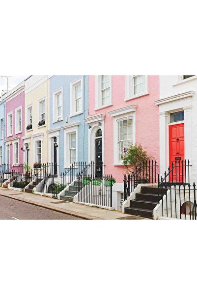 RAVENSBURGER Colorful Houses Puzzle, 500 Pieces