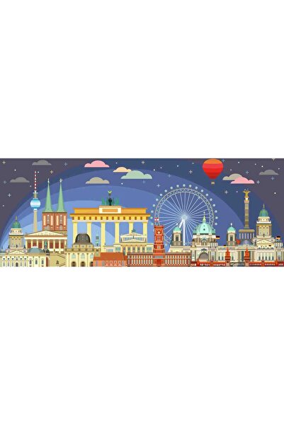 RAVENSBURGER Puzzle Panorama Berlin at Night, 1000 Pieces