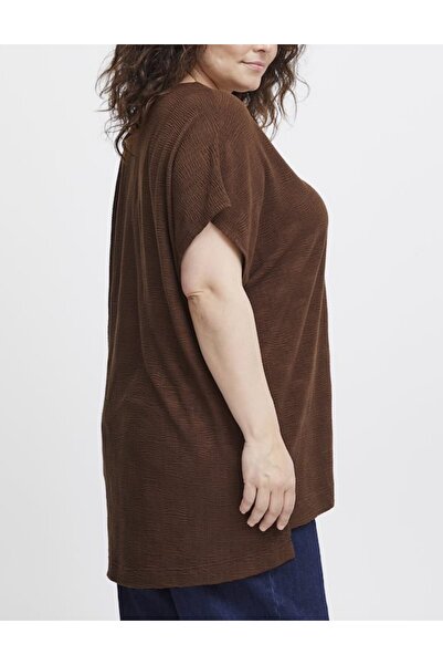 Fransa Curve Blouses, Brown